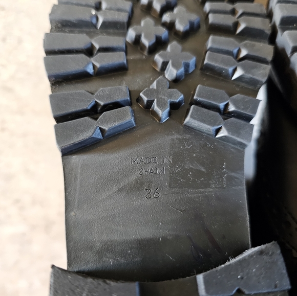 Tomy Bianco women's Leather biker Boots **made in Spain** women's size 7 Euro 36 - Picture 7 of 13